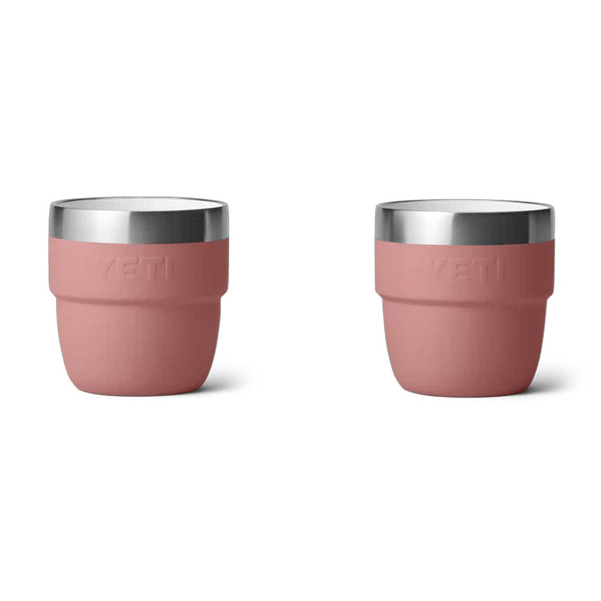 YETI Rambler 4 OZ (118ml) Stackable Espresso Cups - Sandstone Pink