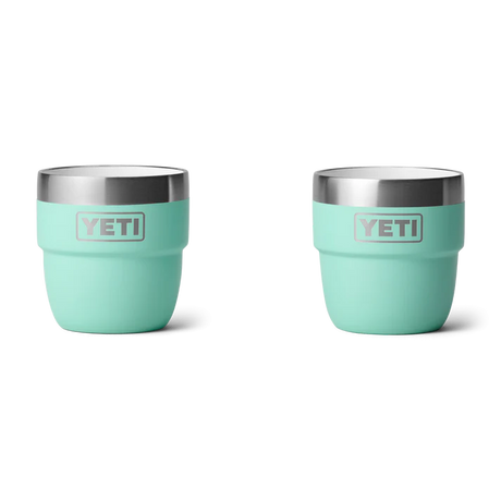 YETI Rambler 4 OZ (118ml) Stackable Espresso Cups - Seafoam