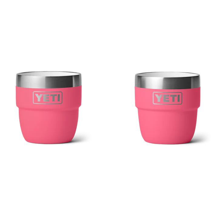 YETI Rambler 4 OZ (118ml) Stackable Espresso Cups - Tropical Pink