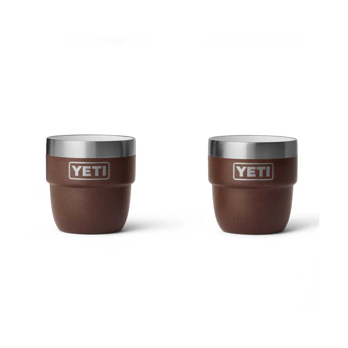 YETI Rambler 4 OZ (118ml) Stackable Espresso Cups - Wetlands Brown