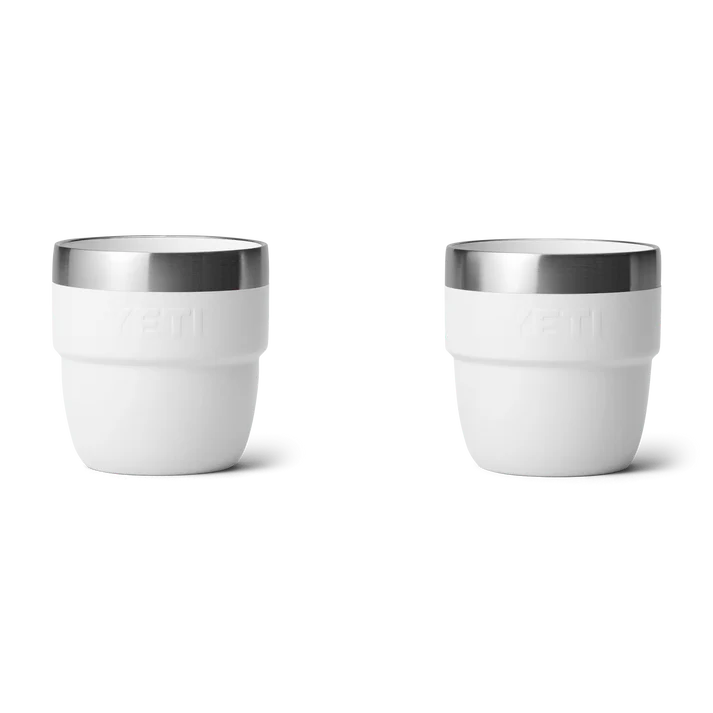 YETI Rambler 4 OZ (118ml) Stackable Espresso Cups - White