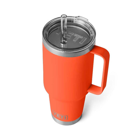 YETI Rambler 42 OZ (1242ml) Straw Mug With Straw Lid - Papaya