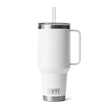 Load image into Gallery viewer, YETI Rambler 42 OZ (1242ml) Straw Mug With Straw Lid - White
