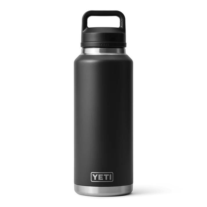 YETI Rambler 46 OZ (1.4L) Bottle With Chug Cap - Black