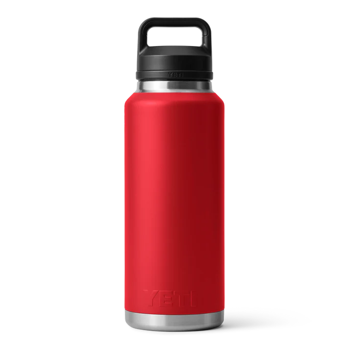 YETI Rambler 46 oz (1.4L) Bottle With Chug Cap - Rescue Red