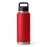YETI Rambler 46 oz (1.4L) Bottle With Chug Cap - Rescue Red