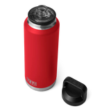 YETI Rambler 46 oz (1.4L) Bottle With Chug Cap - Rescue Red