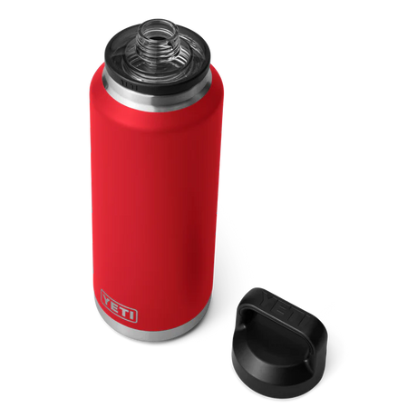 YETI Rambler 46 oz (1.4L) Bottle With Chug Cap - Rescue Red