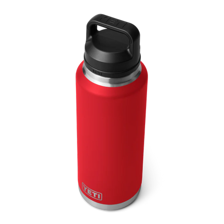YETI Rambler 46 oz (1.4L) Bottle With Chug Cap - Rescue Red