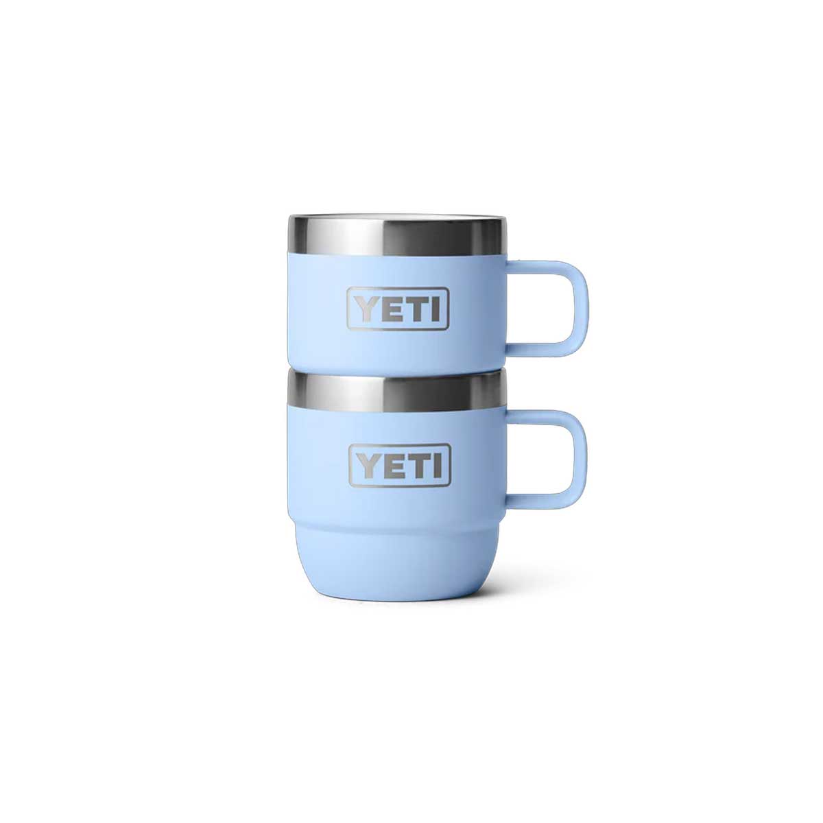 YETI Rambler 6 OZ (177ml) Stackable Espresso Mugs - Big Sky Blue