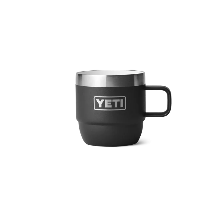 YETI Rambler 6 OZ (177ml) Stackable Espresso Mugs - Black