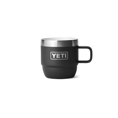YETI Rambler 6 OZ (177ml) Stackable Espresso Mugs - Black