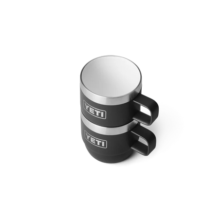 YETI Rambler 6 OZ (177ml) Stackable Espresso Mugs - Black