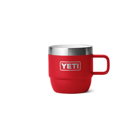 YETI Rambler 6 OZ (177ml) Stackable Espresso Mugs - Rescue Red