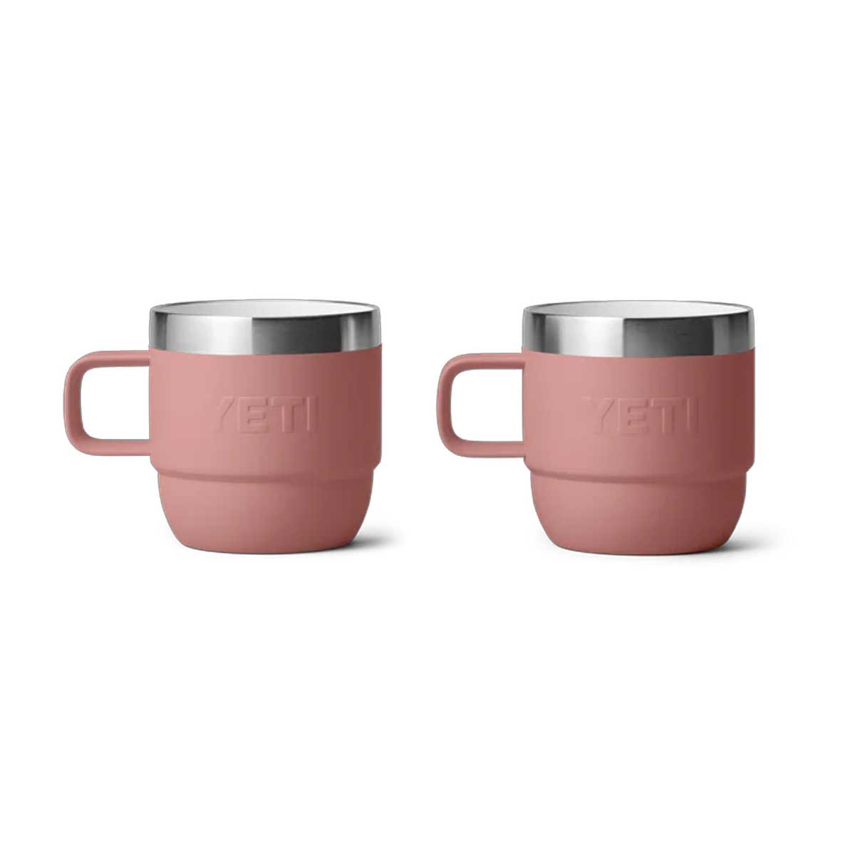 YETI Rambler 6 OZ (177ml) Stackable Espresso Mugs - Sandstone Pink