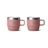 YETI Rambler 6 OZ (177ml) Stackable Espresso Mugs - Sandstone Pink