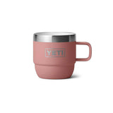 YETI Rambler 6 OZ (177ml) Stackable Espresso Mugs - Sandstone Pink