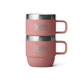 YETI Rambler 6 OZ (177ml) Stackable Espresso Mugs - Sandstone Pink