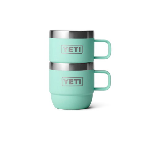 YETI Rambler 6 OZ (177ml) Stackable Espresso Mugs - Seafoam