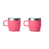 YETI Rambler 6 OZ (177ml) Stackable Espresso Mugs - Tropical Pink