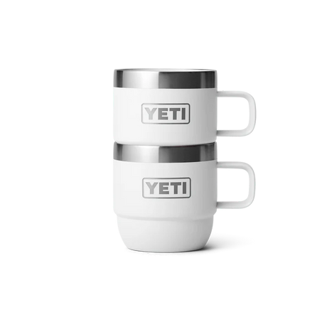 YETI Rambler 6 OZ (177ml) Stackable Espresso Mugs - White