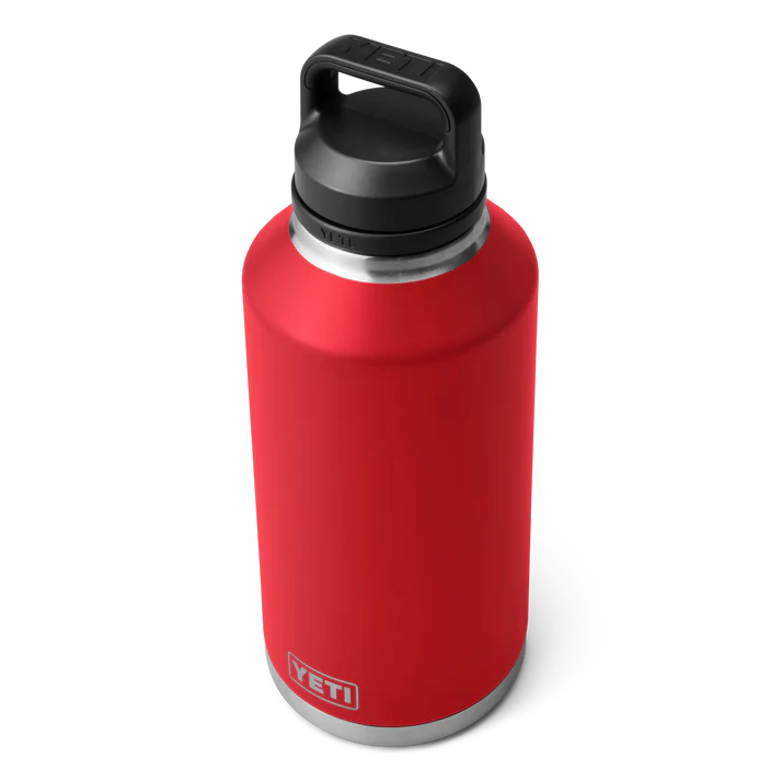 YETI Rambler 64oz (1.9L) Bottle With Chug Cap - Rescue Red