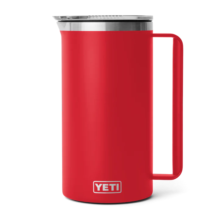 YETI Rambler 64oz (1.9L) Pitcher MagSlider Lid - Rescue Red