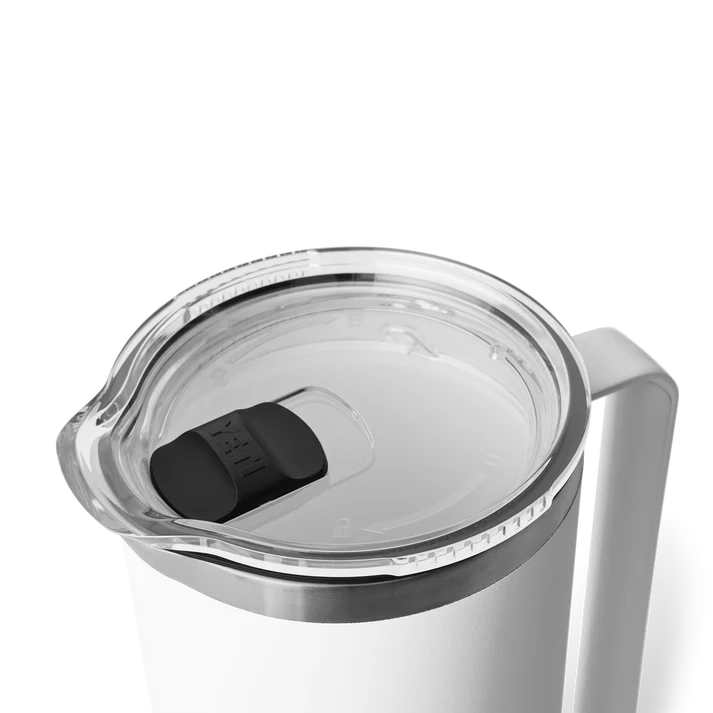 YETI Rambler 64oz (1.9L) Pitcher MagSlider Lid - White