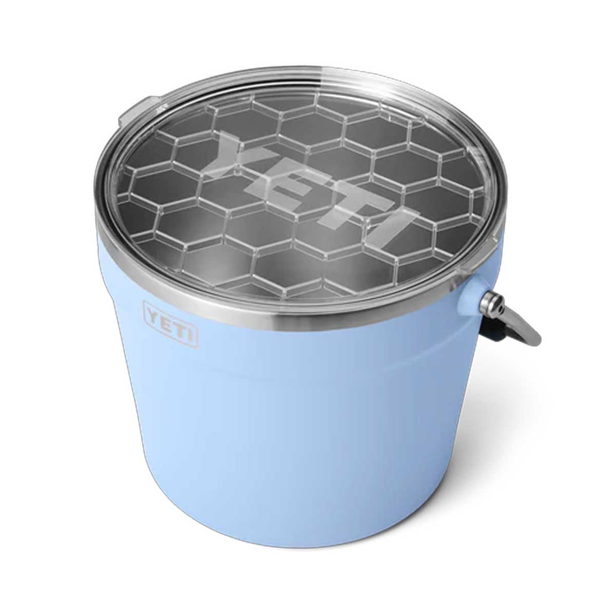 YETI Rambler 7.6L Beverage Bucket With Lid - Big Sky Blue