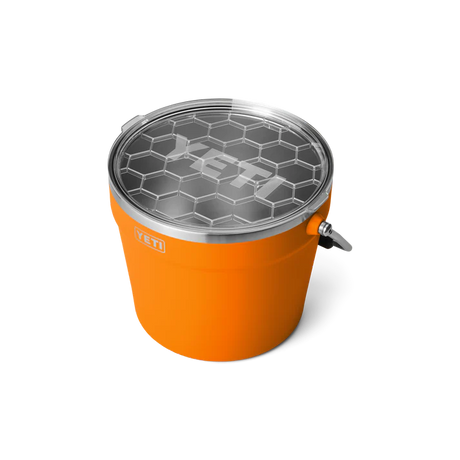 YETI Rambler 7.6L Beverage Bucket With Lid - King Crab