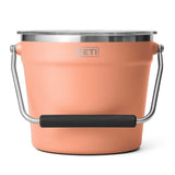 YETI Rambler 7.6L Beverage Bucket With Lid - Lowcountry Peach