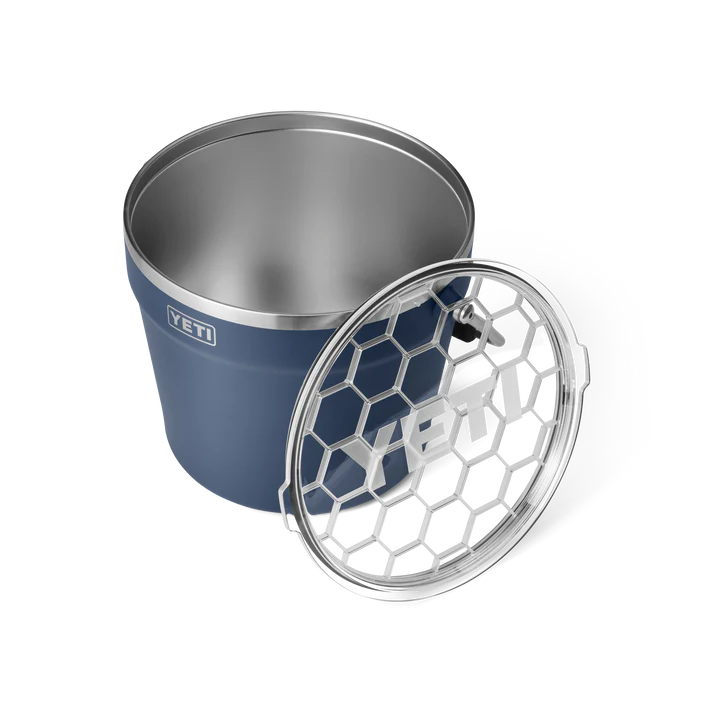 YETI Rambler 7.6L Beverage Bucket With Lid - Navy