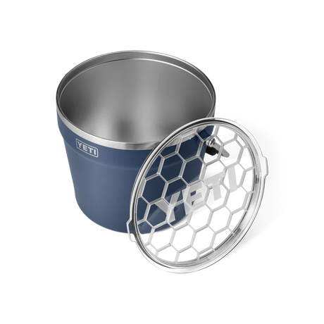YETI Rambler 7.6L Beverage Bucket With Lid - Navy
