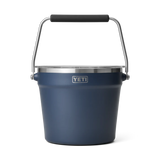 YETI Rambler 7.6L Beverage Bucket With Lid - Navy