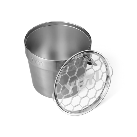 YETI Rambler 7.6L Beverage Bucket With Lid - Stainless Steel
