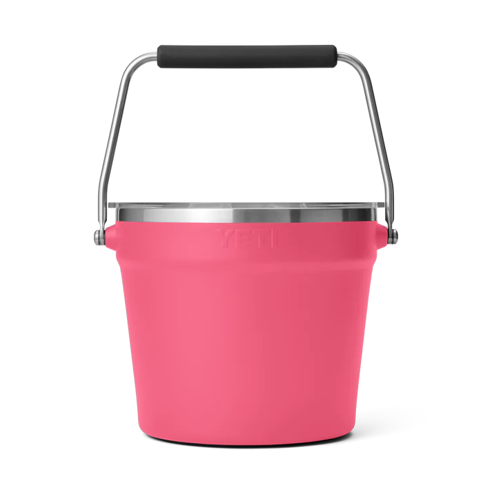 YETI Rambler 7.6L Beverage Bucket With Lid - Tropical Pink