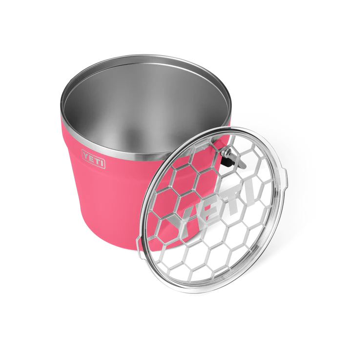 YETI Rambler 7.6L Beverage Bucket With Lid - Tropical Pink