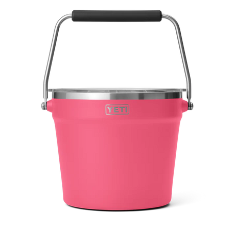 YETI Rambler 7.6L Beverage Bucket With Lid - Tropical Pink