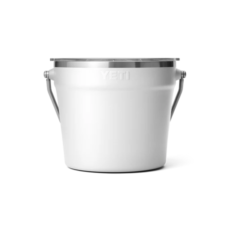 YETI Rambler 7.6L Beverage Bucket With Lid - White