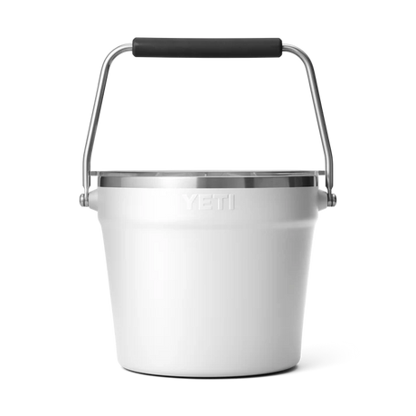 YETI Rambler 7.6L Beverage Bucket With Lid - White