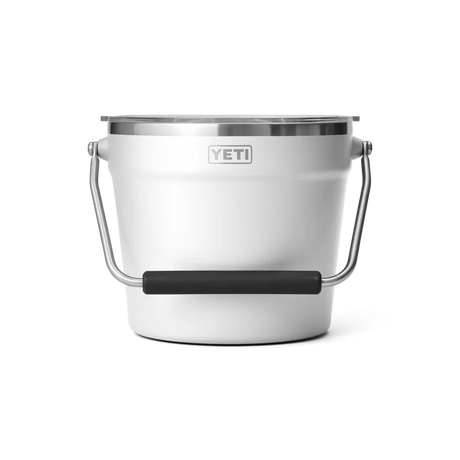 YETI Rambler 7.6L Beverage Bucket With Lid - White