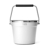 YETI Rambler 7.6L Beverage Bucket With Lid - White