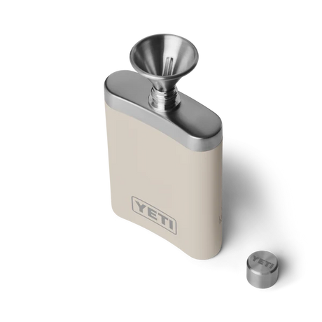 YETI Rambler 7 OZ Flask - Upland Birds Cape Taupe