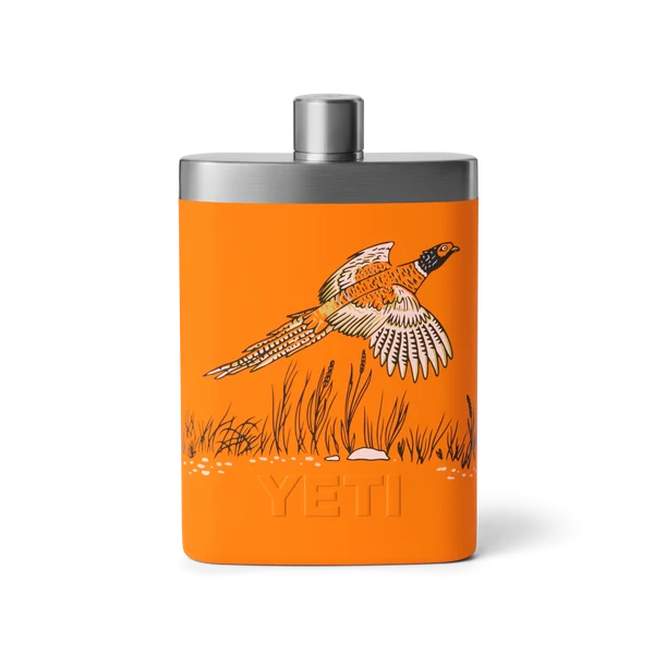 YETI Rambler 7 OZ Flask - Upland Birds KCO