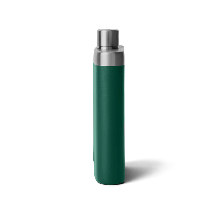 YETI Rambler 7 OZ Flask - Black Forest Green