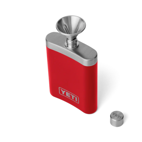 YETI Rambler 7 OZ Flask - Rescue Red