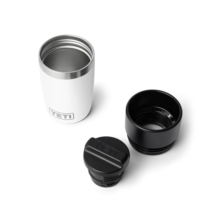 YETI Rambler 8 OZ (236ml) Travel Bottle with Commuter Cap - White