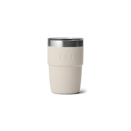 YETI Rambler 8 OZ (237ml) Stackable Cup With DuraSip™ Ceramic Lining - Cape Taupe