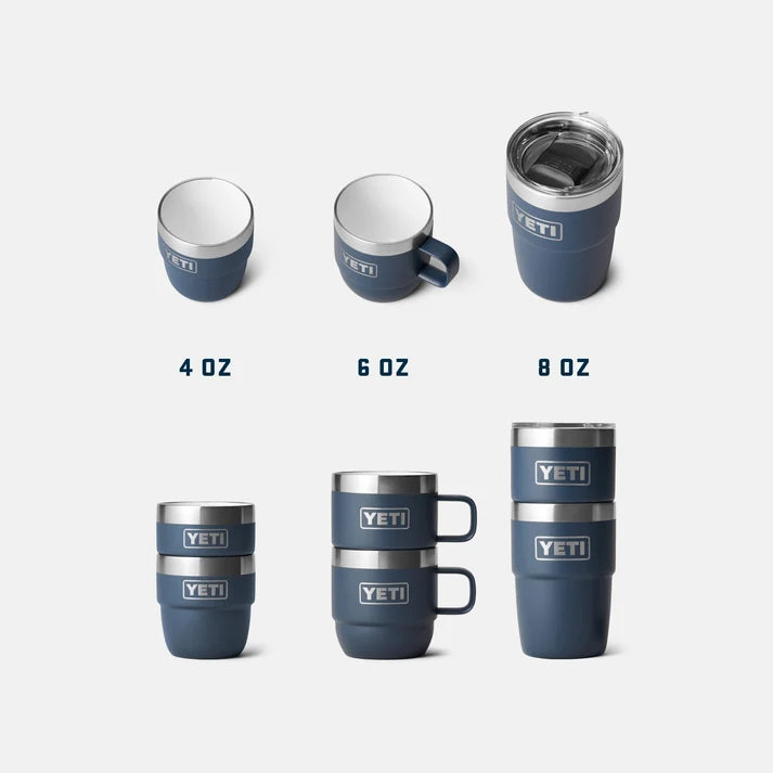 YETI Rambler 8 OZ (237ml) Stackable Cup With DuraSip™ Ceramic Lining - Cape Taupe