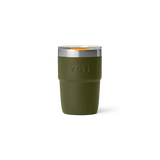 YETI Rambler 8 OZ (237ml) Stackable Cup With DuraSip™ Ceramic Lining - Olive / King Crab